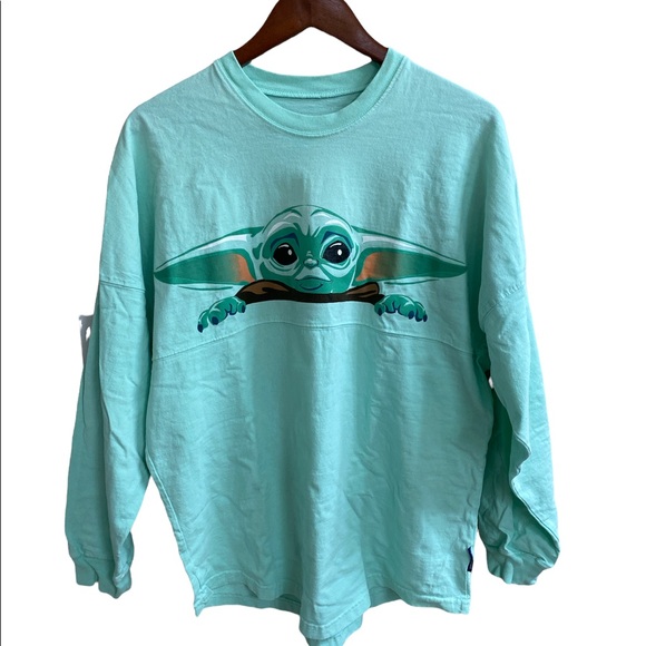 Disney Tops - Disney parks Grogu (baby yoda) spirit jersey Star Wars
